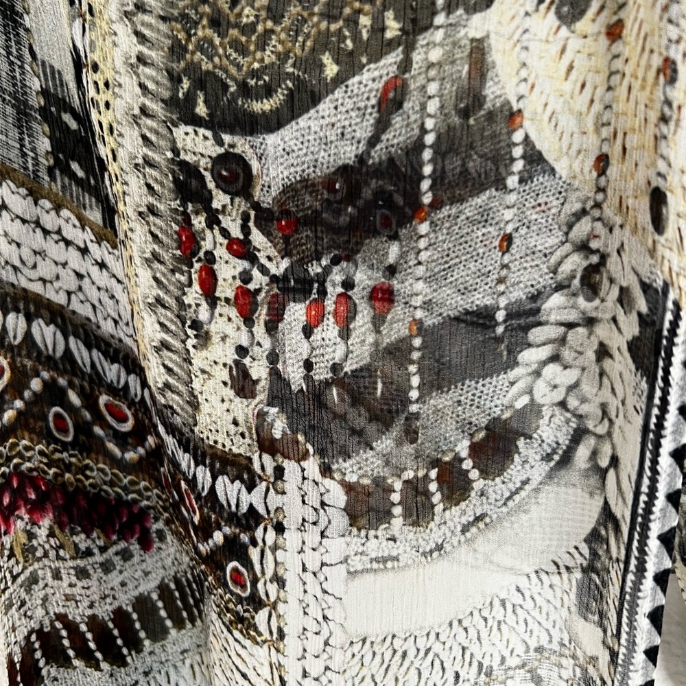 Camilla Oblong Patterned Scarf